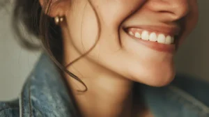 Mujer sonriendo ¿Tus encías arden de un rojo que no es habitual?