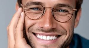 Hombre sonriendo ¿Por qué un periodoncista? Diferencias clave con un odontólogo general